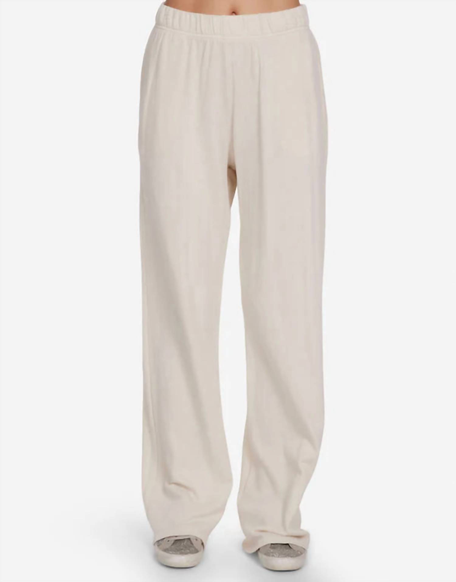 New Michael Lauren Mabel Wide-Leg Pant In Ivory